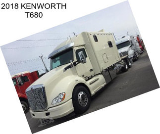 2018 KENWORTH T680