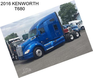 2016 KENWORTH T680