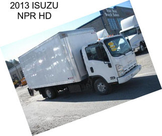 2013 ISUZU NPR HD