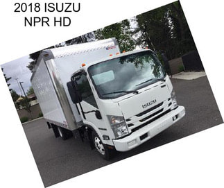 2018 ISUZU NPR HD