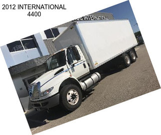 2012 INTERNATIONAL 4400