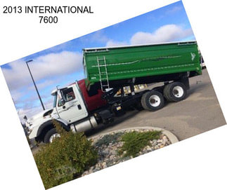 2013 INTERNATIONAL 7600