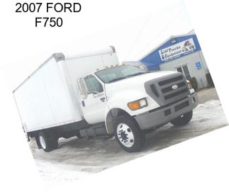 2007 FORD F750