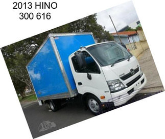 2013 HINO 300 616