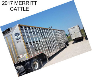 2017 MERRITT CATTLE