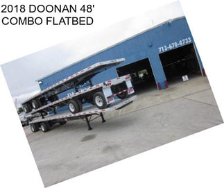 2018 DOONAN 48\' COMBO FLATBED