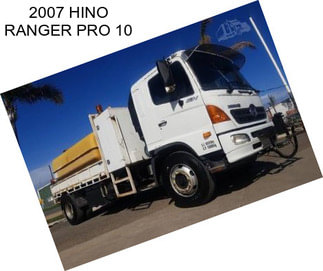 2007 HINO RANGER PRO 10