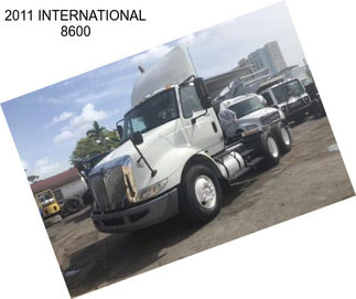 2011 INTERNATIONAL 8600