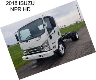 2018 ISUZU NPR HD