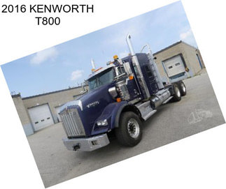 2016 KENWORTH T800