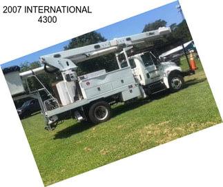 2007 INTERNATIONAL 4300