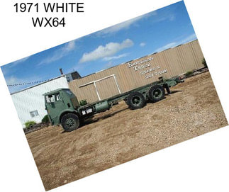 1971 WHITE WX64
