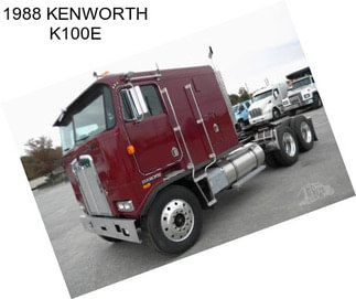 1988 KENWORTH K100E