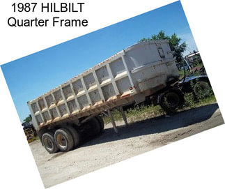 1987 HILBILT Quarter Frame