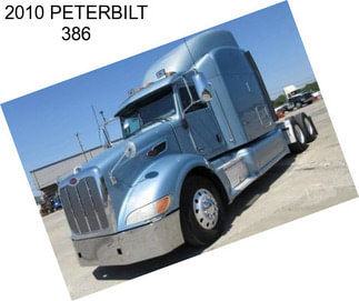 2010 PETERBILT 386