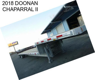 2018 DOONAN CHAPARRAL II