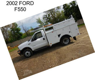 2002 FORD F550