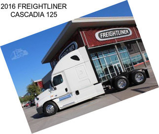 2016 FREIGHTLINER CASCADIA 125