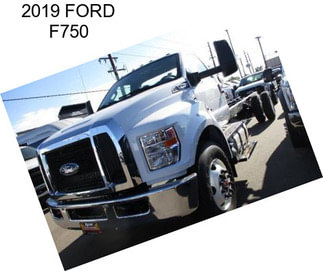 2019 FORD F750