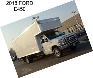 2018 FORD E450