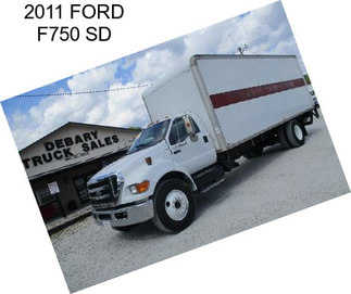2011 FORD F750 SD