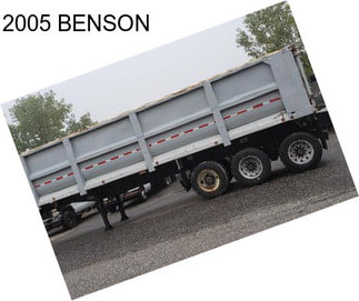 2005 BENSON