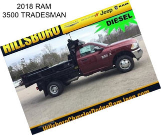 2018 RAM 3500 TRADESMAN