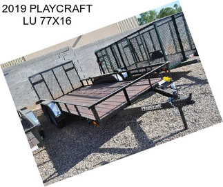 2019 PLAYCRAFT LU 77X16