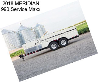 2018 MERIDIAN 990 Service Maxx