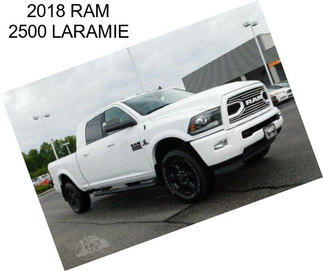 2018 RAM 2500 LARAMIE
