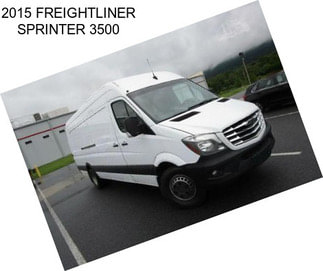 2015 FREIGHTLINER SPRINTER 3500