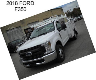 2018 FORD F350