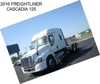 2016 FREIGHTLINER CASCADIA 125