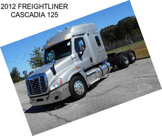 2012 FREIGHTLINER CASCADIA 125