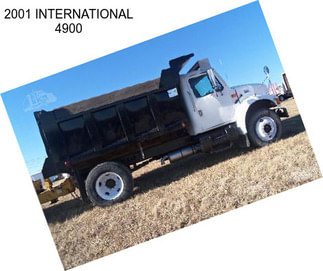 2001 INTERNATIONAL 4900