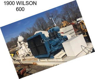 1900 WILSON 600