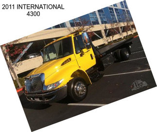 2011 INTERNATIONAL 4300