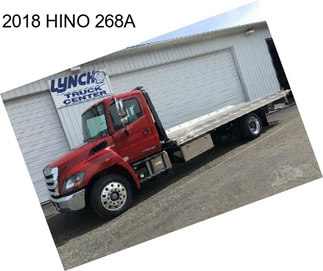 2018 HINO 268A