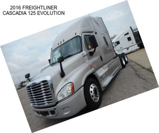 2016 FREIGHTLINER CASCADIA 125 EVOLUTION