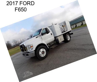 2017 FORD F650