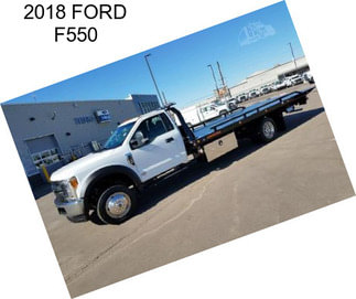 2018 FORD F550