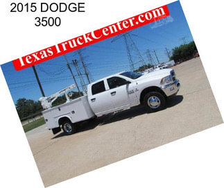 2015 DODGE 3500