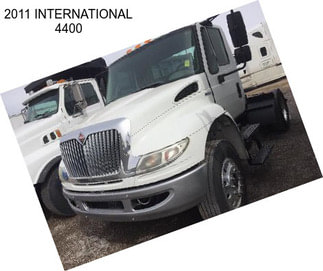 2011 INTERNATIONAL 4400