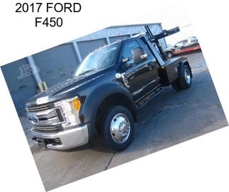 2017 FORD F450