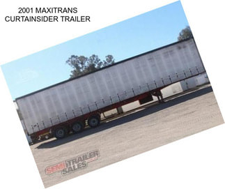 2001 MAXITRANS CURTAINSIDER TRAILER