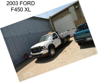 2003 FORD F450 XL