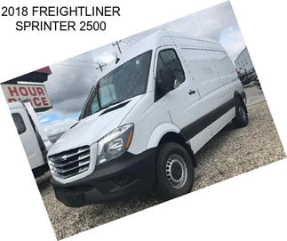 2018 FREIGHTLINER SPRINTER 2500