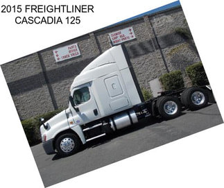 2015 FREIGHTLINER CASCADIA 125