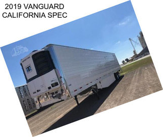 2019 VANGUARD CALIFORNIA SPEC