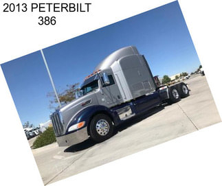 2013 PETERBILT 386